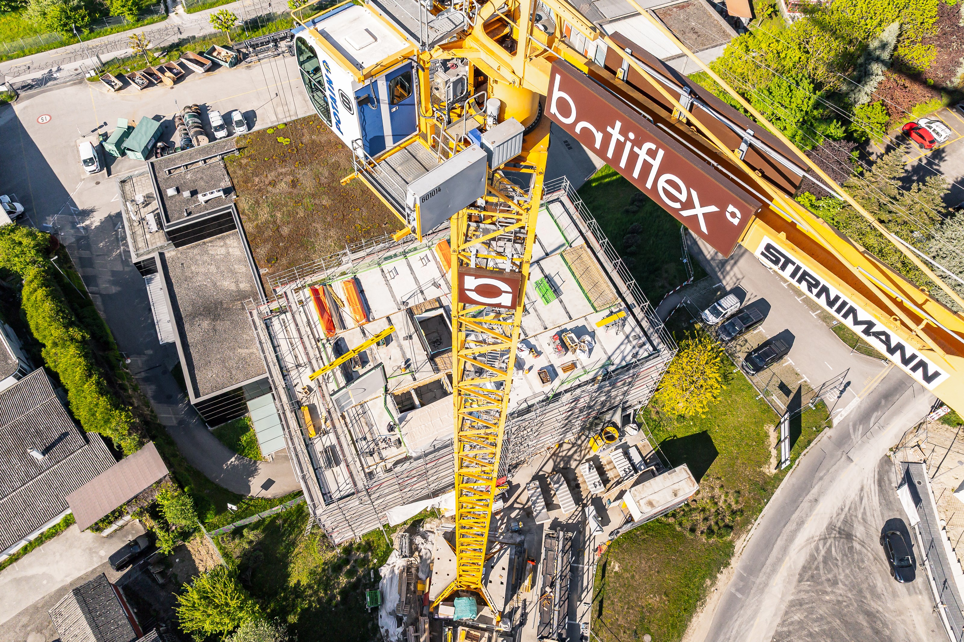 Le chantier SIE prend de la hauteur à Crissier : la transformation se poursuit